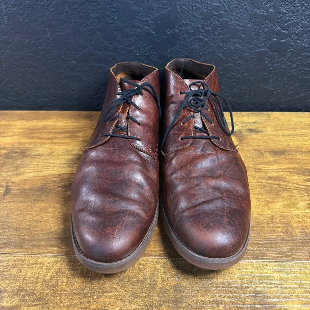 Timberland Yorkdale Chukka A22GK Brown Leather Boots Mens 13